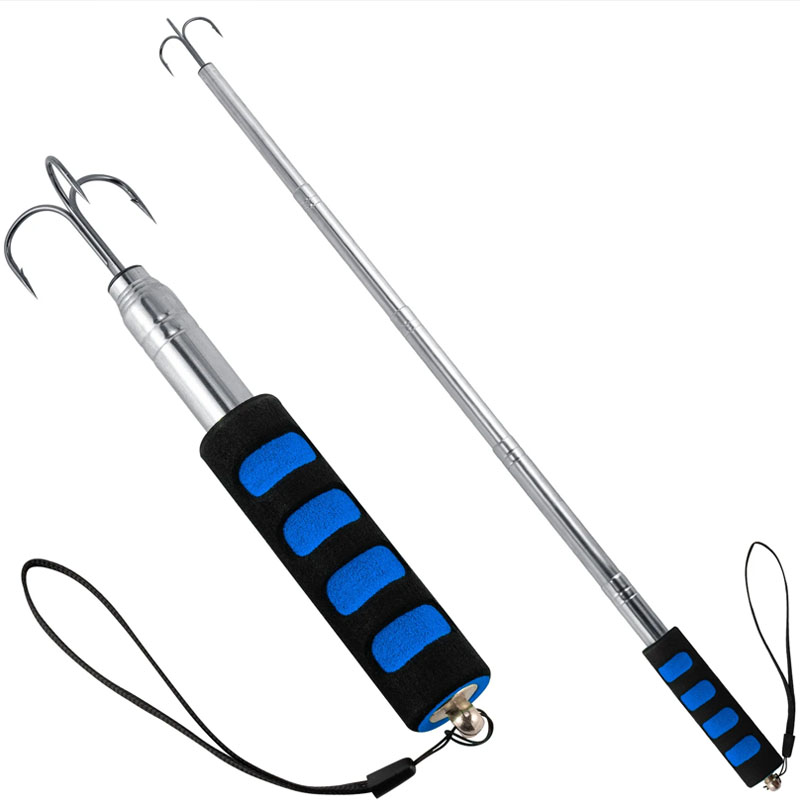 Fishing Hook Stainless Steel - Gaff de pesca telescópico de aço