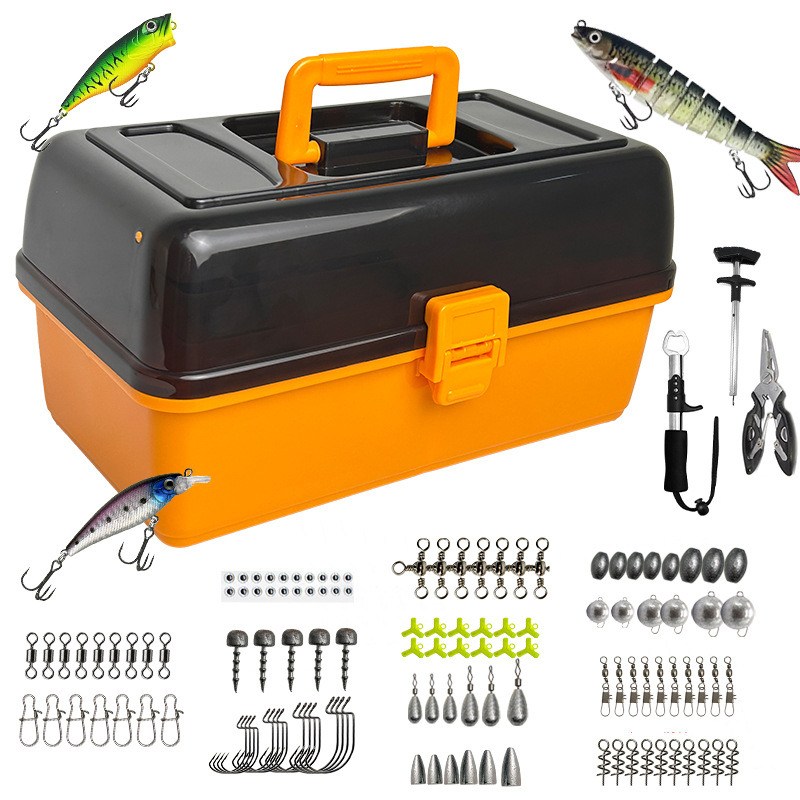 Fishing Hook Box - Conjunto de 547 Peças de Iscas