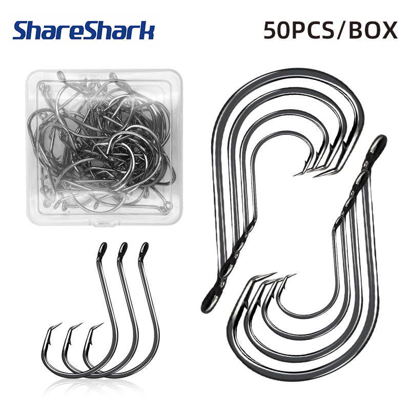 ShareShark 50 pçs/caixa 7384 G - Fishing Hook Circle avaliação e preço