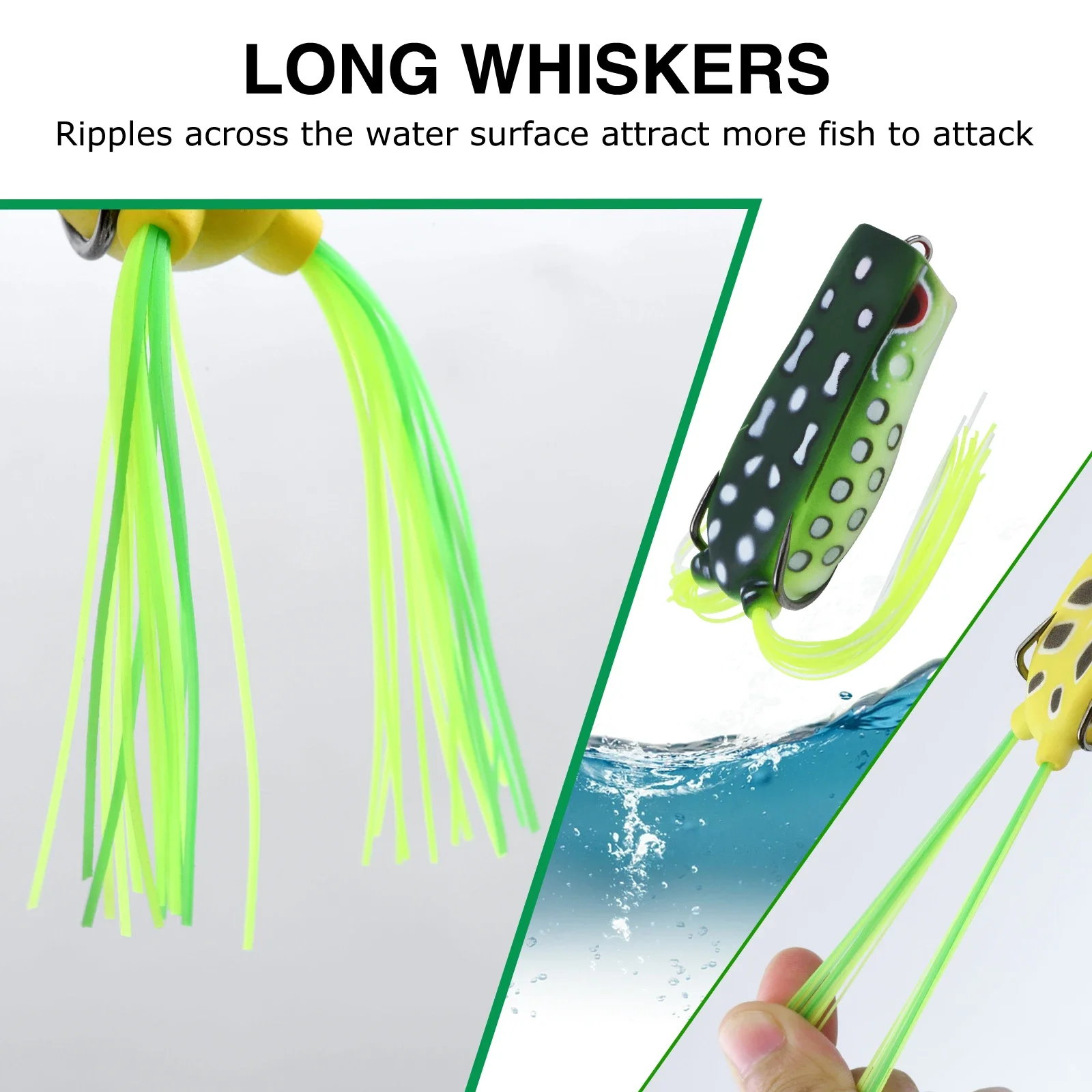 Isca de pesca em forma de sapo - Fishing Hook Weedless avaliação e preço