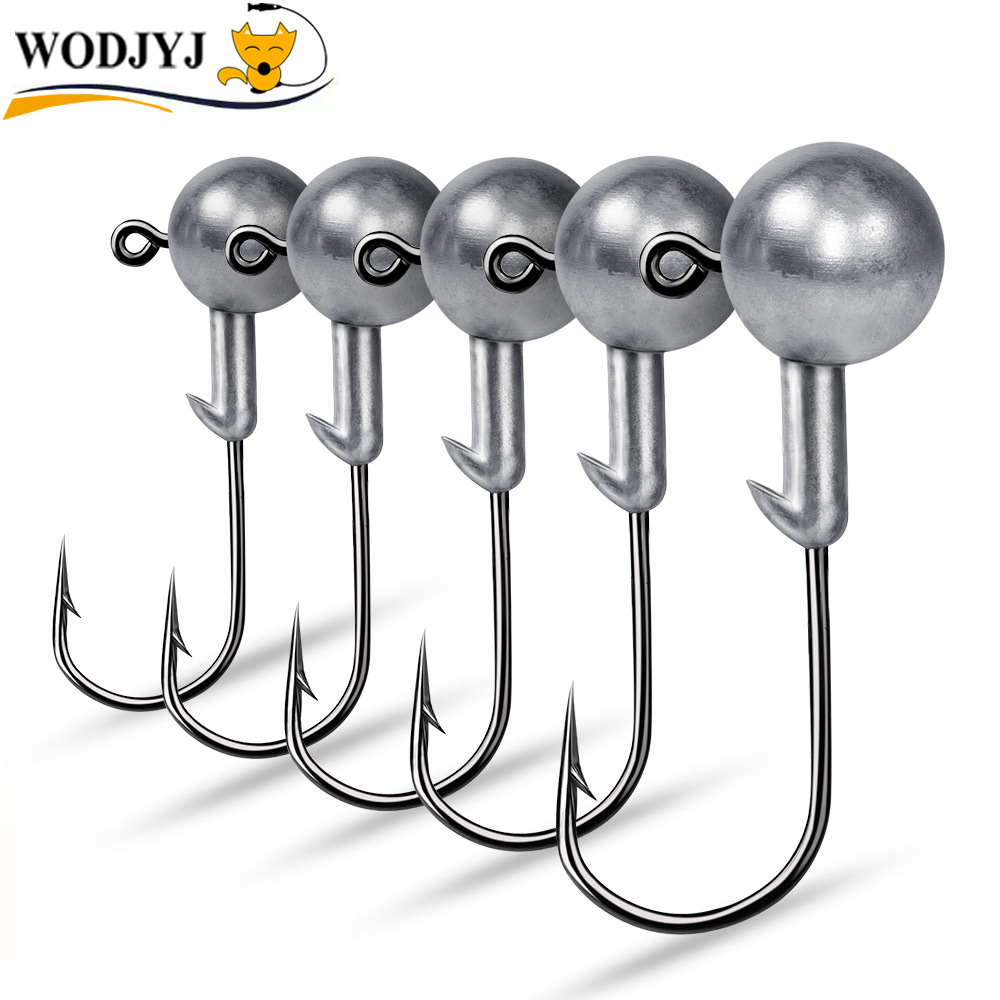 Anzol Jig Head de 1g, 2g, 3g,  - Fishing Hook Offset avaliação e preço