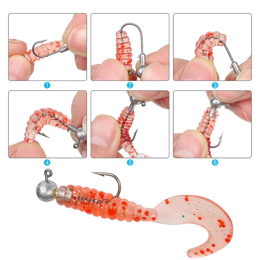 Anzol Jig Head de 1g, 2g, 3g,  - Fishing Hook Offset avaliação e preço