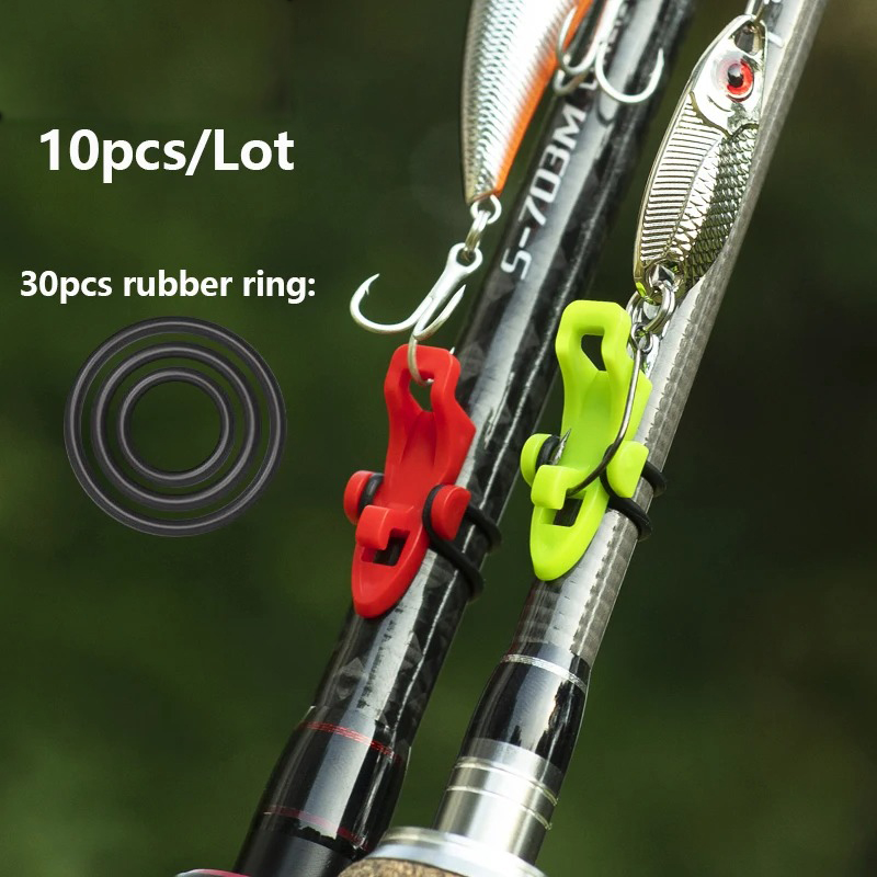 1-10 Peças Suporte de Seguranç - Fishing Hook Jig avaliação e preço