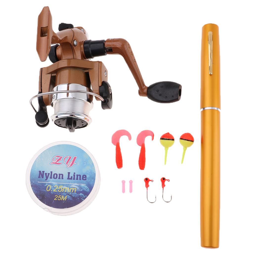 Mini Vara de Pesca Portátil de - Fishing Hook Jig avaliação e preço
