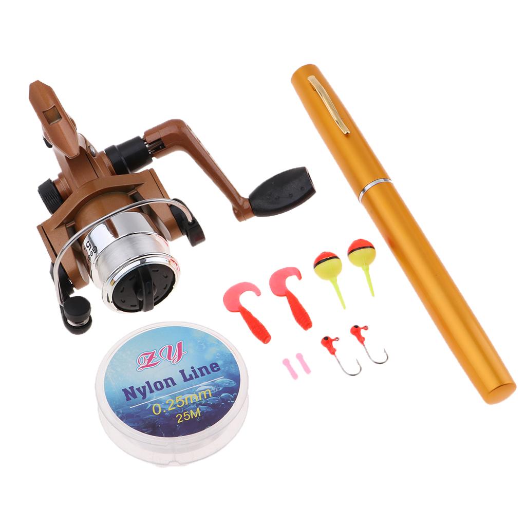 Mini Vara de Pesca Portátil de - Fishing Hook Jig avaliação e preço