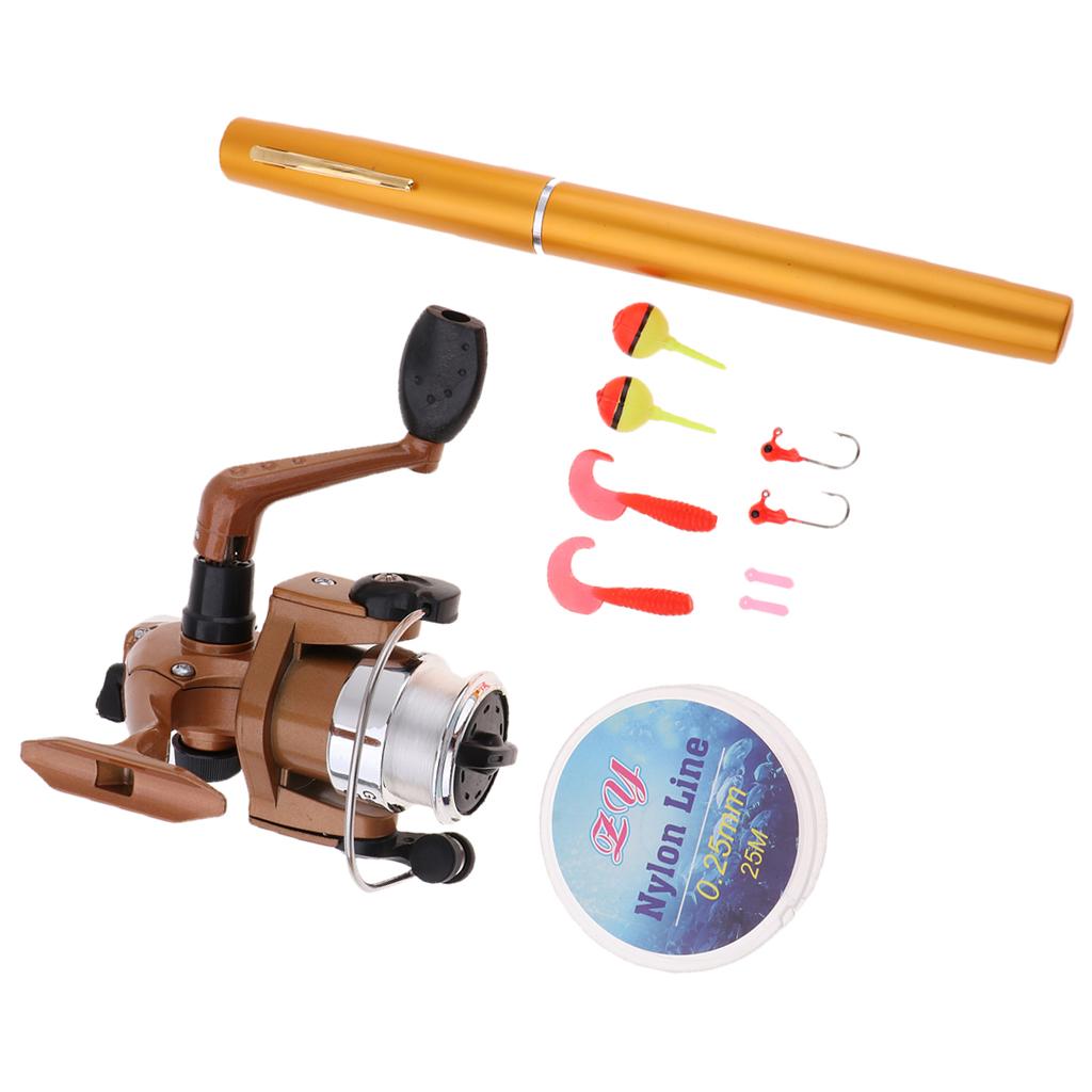 Mini Vara de Pesca Portátil de - Fishing Hook Jig avaliação e preço
