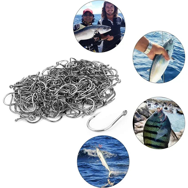 50-1600 unidades/caixa anzóis  - Fishing Hook Circle avaliação e preço