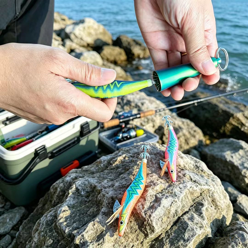 Corretor de Anzóis de Lula, Al - Fishing Hook Jig avaliação e preço
