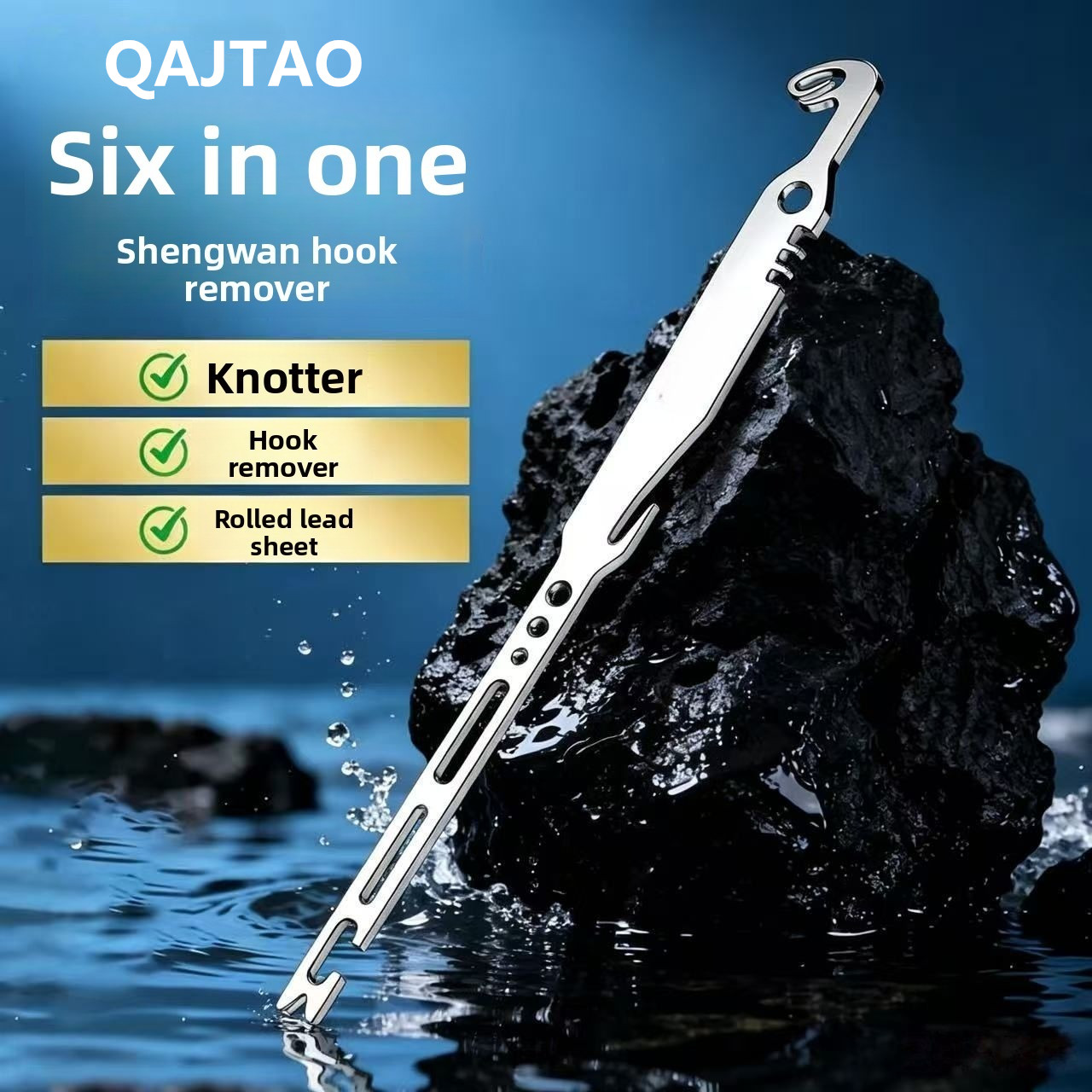 QAJTAO, conjunto de 4 peças, r - Fishing Hook Sharpener avaliação e preço